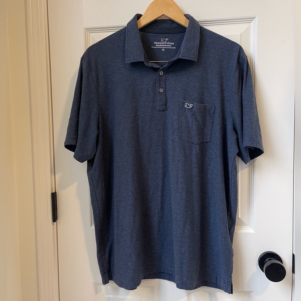 Vineyard Vines Edgartown Polo in Navy
